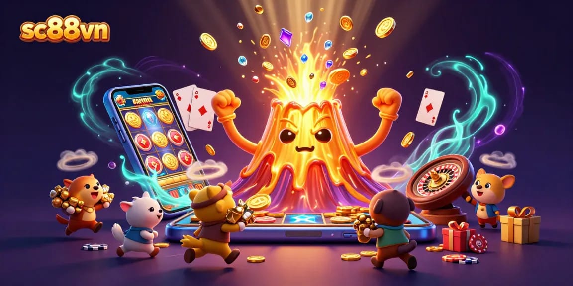 Experience thrilling wins at sc88vn with a vibrant 3D casino adventure.