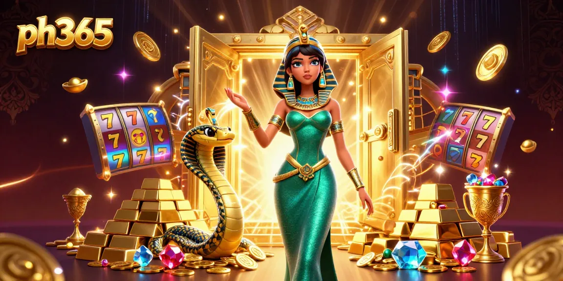 Engage with ph365's dynamic casino experience featuring captivating character illustrations and jackpot elements